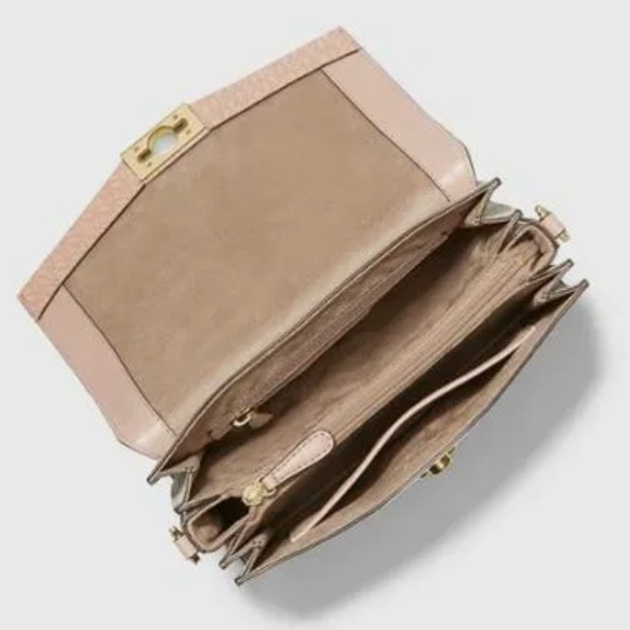 New Michael Kors two toned Hendrix bag. Coated canvas. - Picture 7 of 7